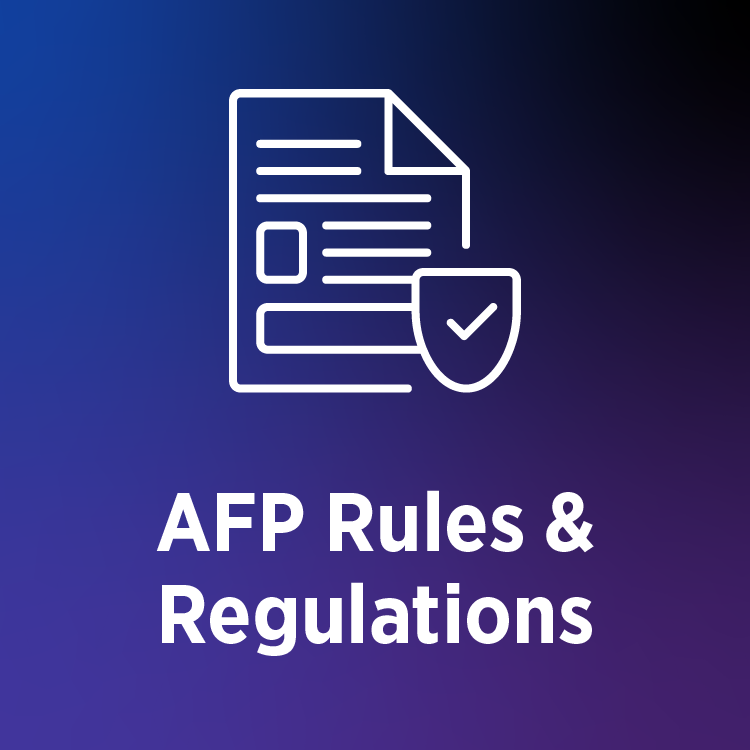 AFP Rules & Regulations