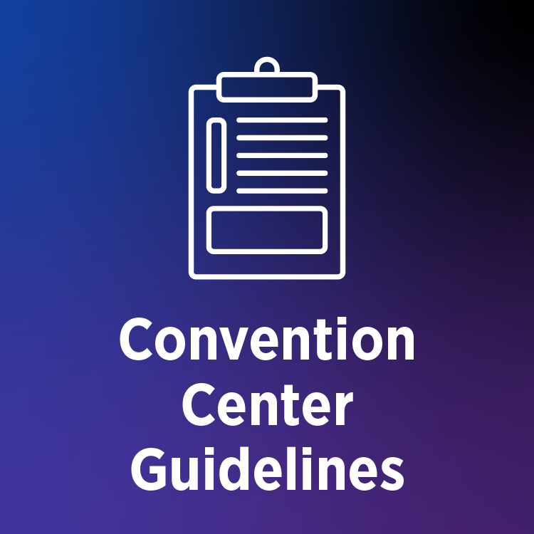 Convention Center Guidelines