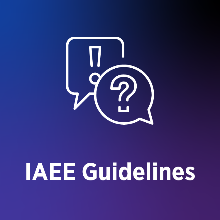 IAEE Guidelines