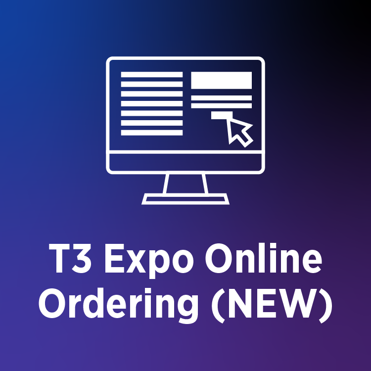 T3 Expo Online Ordering (New)