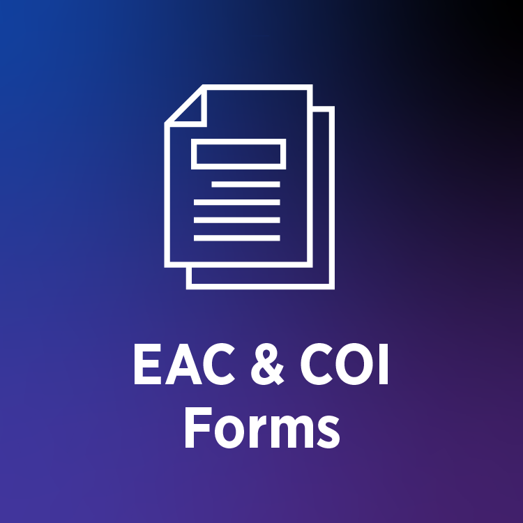 EAC & COI Forms