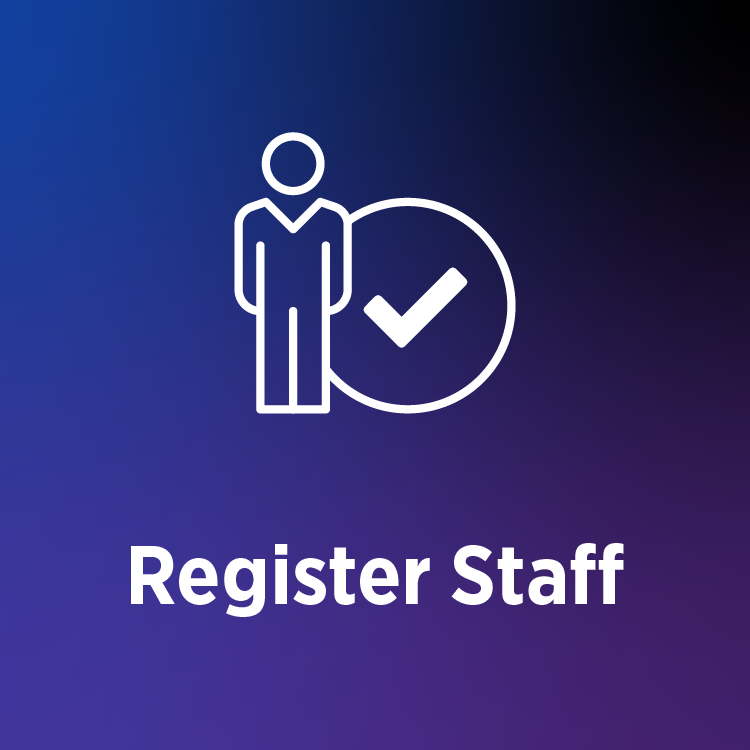 Register Staff